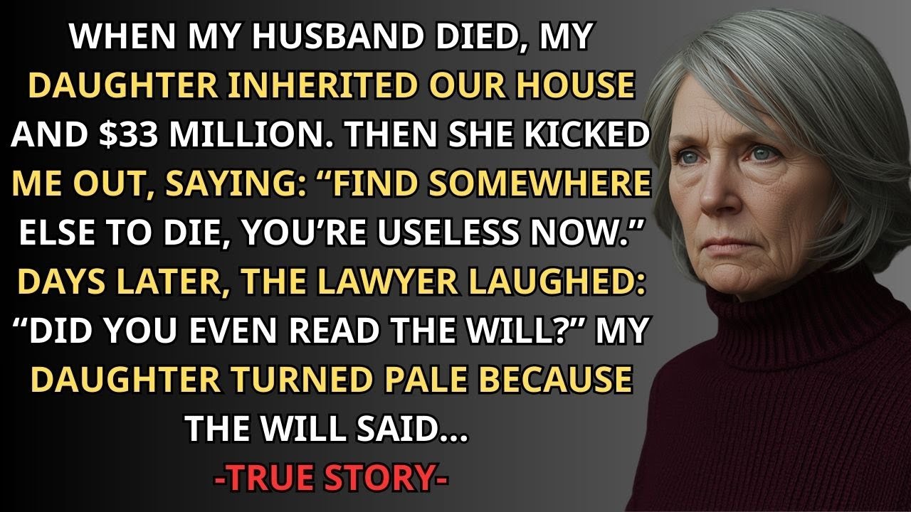 My Daughter Got $33M And Threw Me Out — Just 3 Days Later She Came Back Begging For My Help