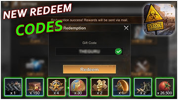 State Of Survival New Codes 2023 ✅ SOS Secret code