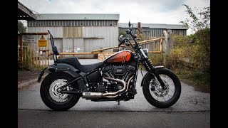 streetbob114 Vance & Hines 2 into 1 hi-output exhaust