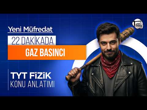 22 Dakikada Gaz Basıncı Full Tekrar! 🚀 | TYT Fizik Tekrar Kampı #ahmetlefizik