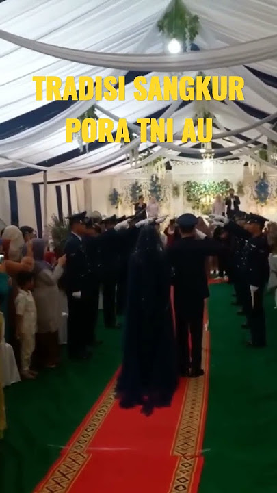 Tradisi Sangkur Pora TNI AU #shorts #tni#tniau