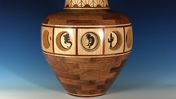 A Southwest Inspired Segmented Turning - Finish Turning