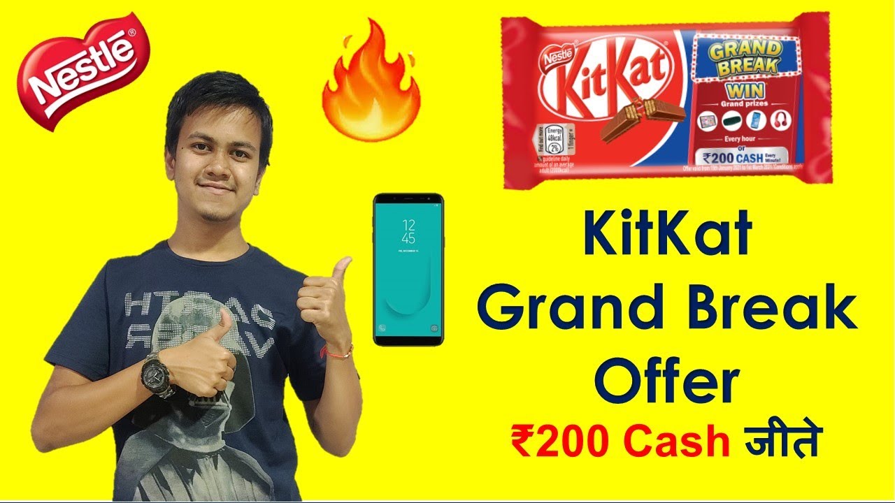 Nestle KitKat Grand Break Win Offer How to Participate How To Win