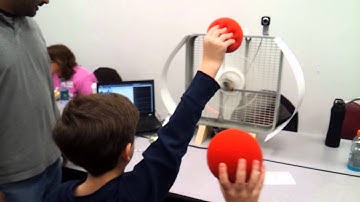 ChiBots: RGB POV display controlled with OpenCV at DuPage Engineering Expo