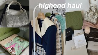 (haul) cùng mình unbox $55,000 đồ highend! miumiu, gucci, dior, louis vuitton, versace...