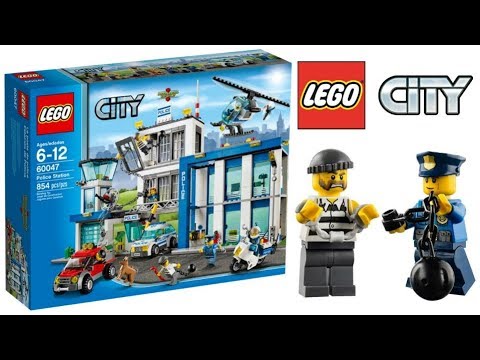 LEGO 60141 City Police Station Speed Build. 