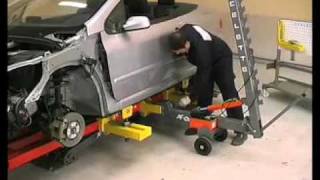 Celette X One Frame Machineframe Rack With Puller, For Cosmetic Repair, Measuring System