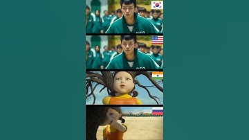 Thumbnail of Игра в Кальмара / отрывок на разных языках / #shorts #шортс #film #movies #кино