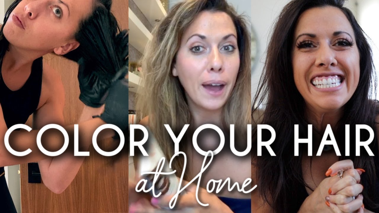 How to Color your Hair at Home | Quick & Easy - YouTube