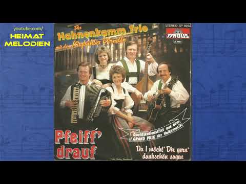 Hahnenkamm Trio Mit Den Kitzbühler Dirndln ‎– Du, I möcht' Dir gern' dankschön sagen (1987)