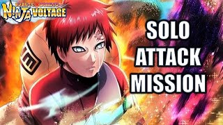 Ss Guaranteed? War Gaara Rekit Solo Attack Mission Gameplay Naruto X Boruto Ninja Voltage