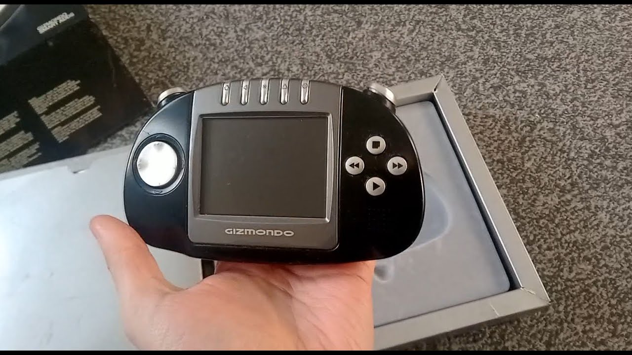 Unboxing a Gizmondo Game Console in 2026
