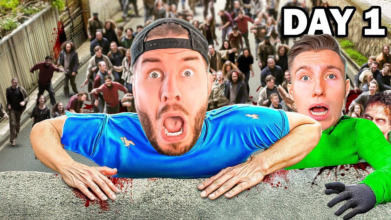 Welcher YOUTUBER ÜBERLEBT die ZOMBIE APOKALYPSE?!