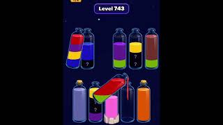 Magic Sort Level 743 Easy Game Solution Walkthrough 