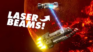 Spaceship Lasers Engage!  - Unreal Engine Space Game Devlog #20