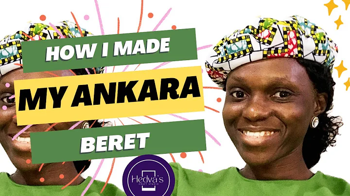 How to make an ankara beret / DIY beret/ Beginner friendly