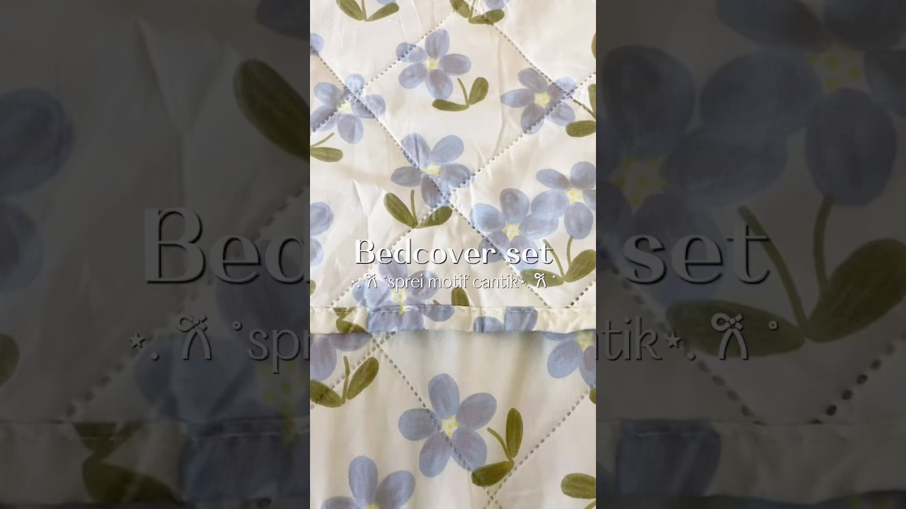 bedcover set  cantik😍🫶 