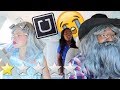 WE PICKED UP MY LITTLE SISTER IN AN UBER UNDER DISGUISE *went terrible*