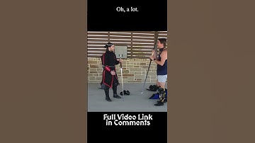 Are Double-Bladed Swords Practical?! A Weapon with no Purpose #sword #HEMA #shorts