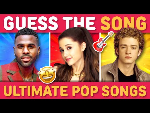 GUESS THE 100 ICONIC POP SONGS 🤯 🎵 ULTIMATE POP SONG QUIZ | Song Quiz