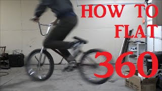 How To Flat 360 BMX with Lucas Lage