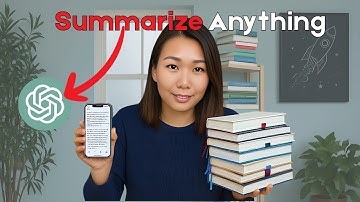 Summarize 5X Faster with ChatGPT | Research & Video Summarizing Tips