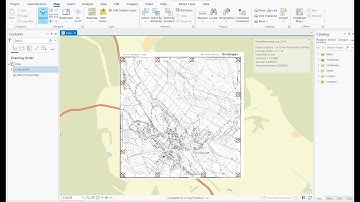 How to Georeference an old standard map in ArcGIS Pro 3.10 2023 #arcgispro #georeferencing #gis