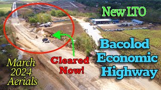LTO/Mansilingan Side of the Bacolod Economic Highway March 2024 Aerials | Negros Projects Update