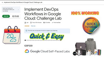 [NEW] Implement DevOps Workflows in Google Cloud: Challenge Lab | GSP330 | #qwiklabs #arcade