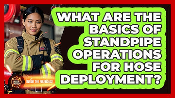 What Are The Basics Of Standpipe Operations For Hose Deployment? - Inside the Firehouse