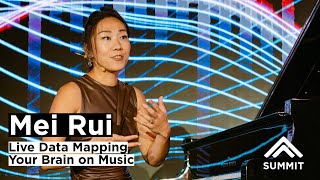 Celebrity Your Brain on Music: Performance and Live Data Mapping with Mei Rui Wealth