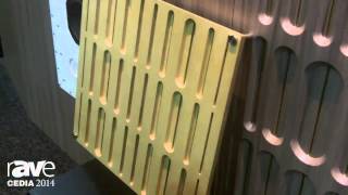CEDIA 2014: Listen Audio Exhibits Its Modular DIFFUSE Thin-Profile Acoustic Treatment Panels