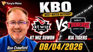 KT Wiz Suwon vs KIA Tigers 8/4/26 KBO Betting Pick