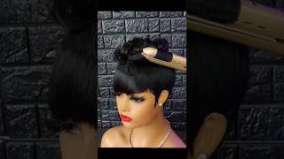 WATCH Me Turn MUSHROOM CUT To PIXIE...🙌🏽 TEYANA Inpired Celebrity Styles