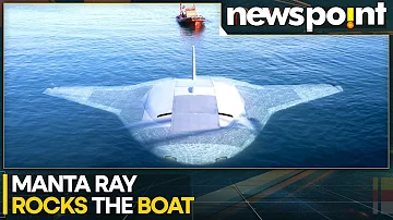 America's 'Manta Ray': Futuristic new underwater drone, race to conquer the ocean | WION Newspoint