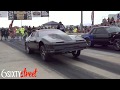 Footage from Coffeyville street Drags- The Firebird Boosted Big Block vs The Nerd Boosted LS Fox