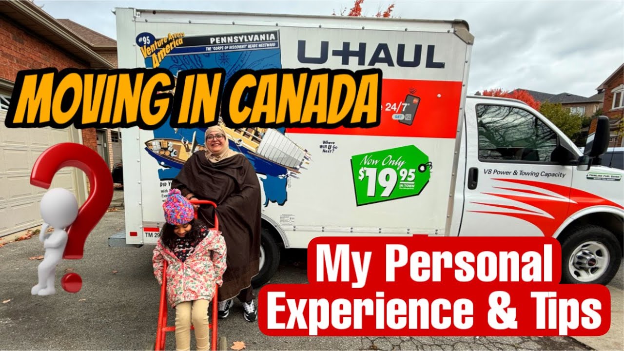 Moving in Canada – My Experience & Tips as a Single Mom After 10 Moves!