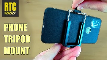 Cell Phone TRIPOD MOUNT ADAPTER - iPhone and Smartphone Camera Stand Attachment