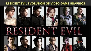 Resident Evil - Evolution of Video Game Graphics from 1996 to 2017