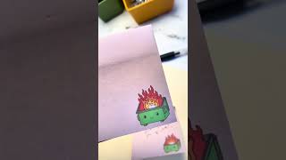 Dumpster Fire Sticky Notes #officehumor #funny #dumpsterfire #coworkers