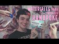 ¿QUÉ NECESITAS PARA TATUAR EN HANDPOKE? 💉 Materiales para hacer un tatuaje sin máquina