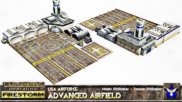 USA Air Force vs China Secret Weapon (OPERATION FIRESTORM MOD) C&C Generals Zero Hour