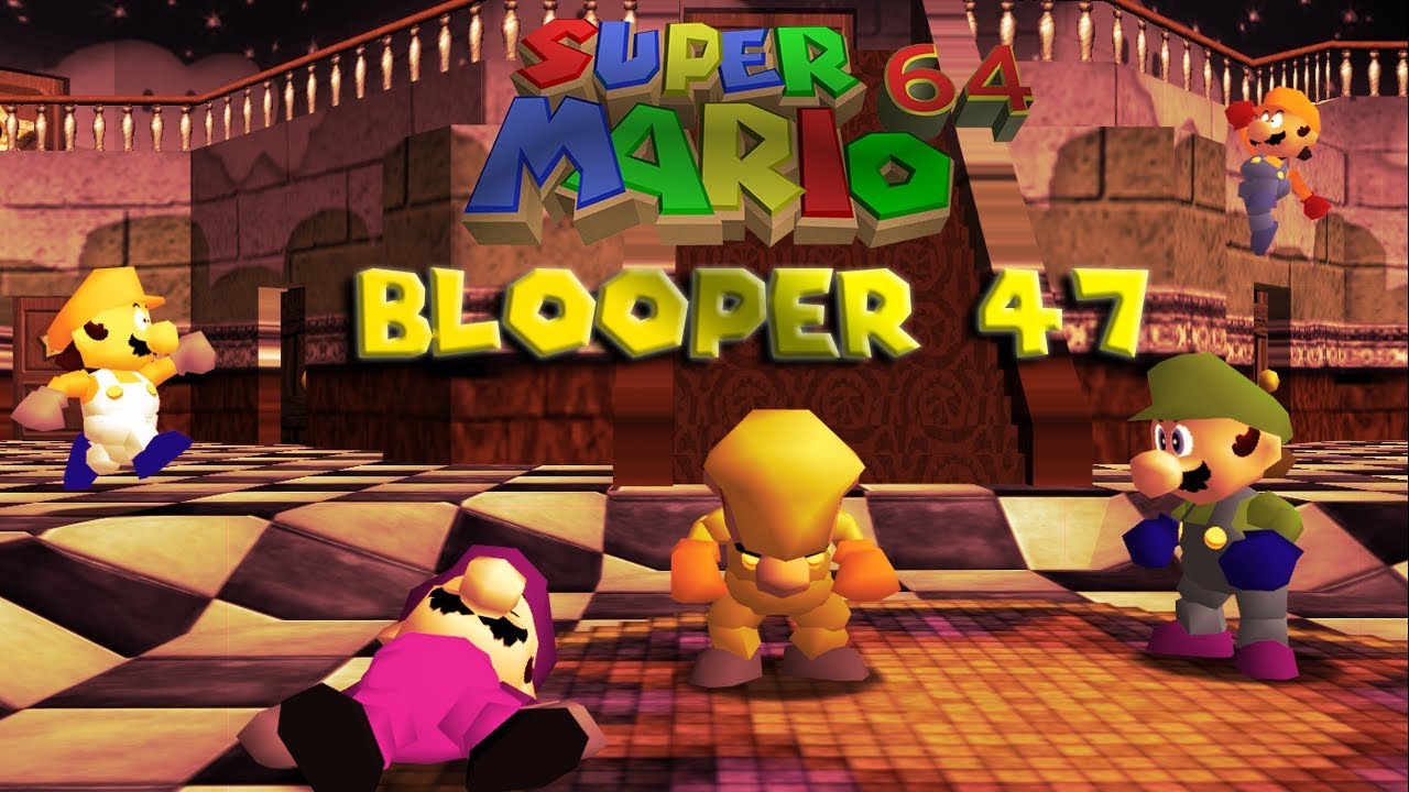 Super Mario 64 Bloopers 47