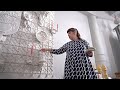 12-метровый керамический «торт» создаёт португальская художница