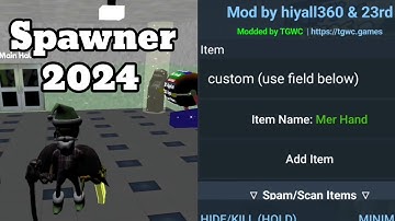 School Of Chaos - NEW Spawn Menu Mod 2024