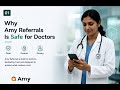 why amy referrals app is safe for doctors