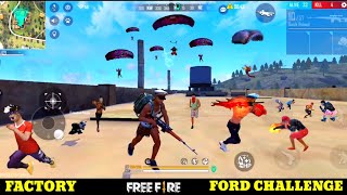 FACTORY ROOF FORD CHALLENGE - Unbeatable FIGHT ON FACTORY King Of Factory Fist garena Free Fire 