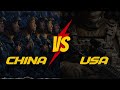 China vs usa military power comparison 2024by defend daily