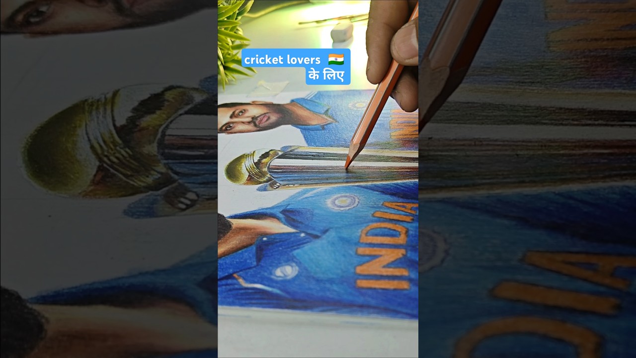 Rohit and Virat Drawing 🤩 Champions Trophy 2025 🏆 