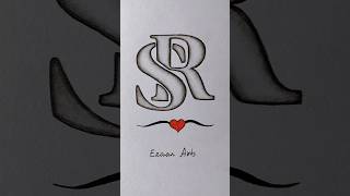 Letter S R Drawing